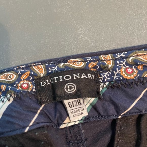 Really cute jeans brand Dictionary color black/navy blue. - Picture 5 of 5